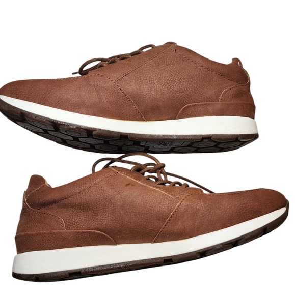 B.O.C Womens Khloe Rust Faux Nubuck Suede Leather, Velvet Lined Sneaker Size 8M - Picture 6 of 13